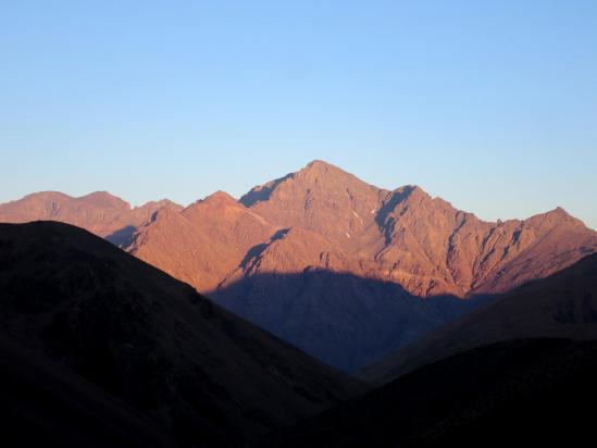 Lever de soleil sur le Toubkal