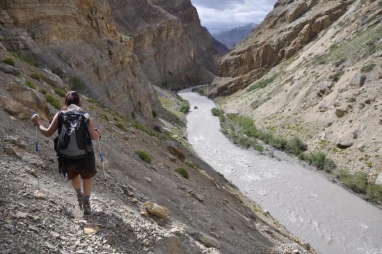 Vallée de l'Oma Chu : retour à la rivière...