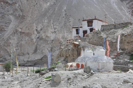 La gompa de Skiu