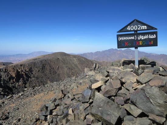 Au sommet de l'adrar Iferouane