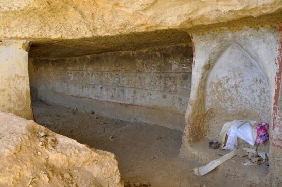 L'intérieur de la grotte de Koncholing