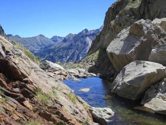 Au coeur de la gorge du barranco de Remune