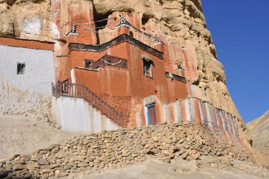 Au Nord de Lo Monthang, la gompa de Niphu