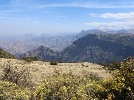 Sur la piste entre Chenek et Debark