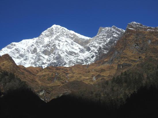 L'adieu au Tsaurabong depuis Chaur bag kharka