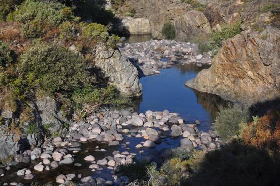 Les vasques du Fangu à Tuarelli