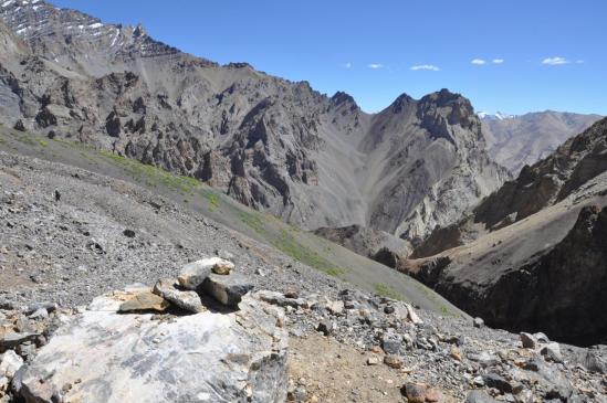 Descente du Tarti La vers Lanak