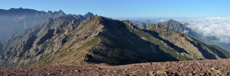 Au sommet du Monte Corona