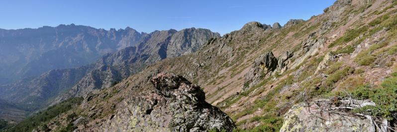 Dans la traversée hors des sentiers battus entre le Monte Corona et la bocca di l'Ondella