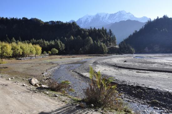 La Kali Gandaki du côté de Ghasa