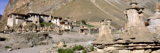 Le village de Kanji au départ de la Grande Traversée du Zangskar