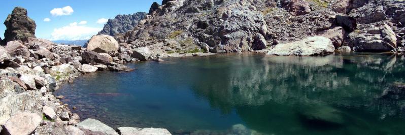 Un petit détour par le lac d'Argentu