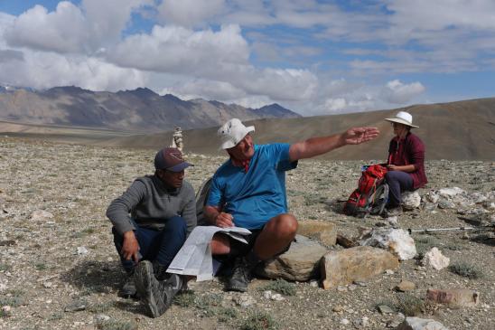 Ladakh2019 Au Pogmar La, le chaud...