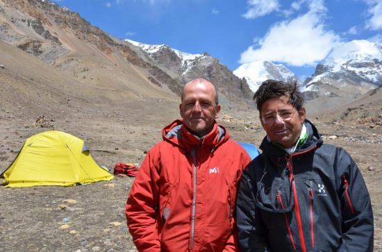 Les 2 alpinistes du groupe