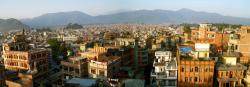 Lever de soleil sur Kathmandou