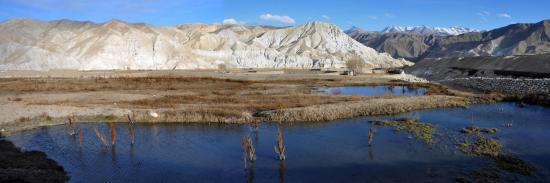 Les champs autour de Lo Monthang