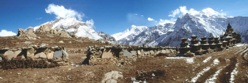 Les alpages de  Naar et le Kang Guru