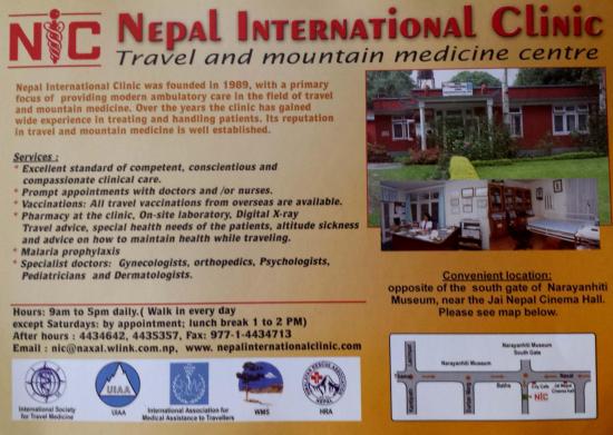 Nepal international clinic ktm