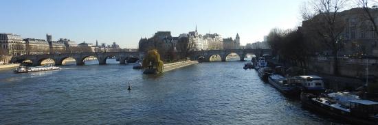 Le Pont-Neuf vu de la passerelle des Arts