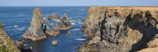 Les aiguilles de Port Coton à Belle-Ile