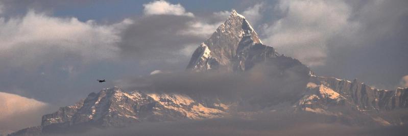 Depuis Sarangkot, le spectacle tous les jours renouvelé de l'éveil...