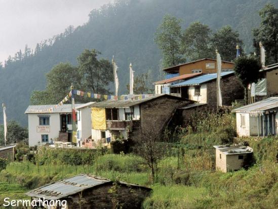 Le village de Sermathang