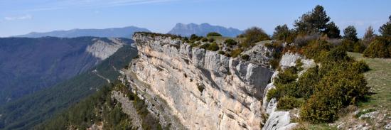 Au sommet de Serre Chauviere