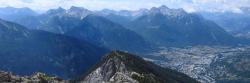 Sur la crête de Malefosse juste avant de s'engager dans la partie chaotique de l'ascension du Serre des Aigles