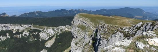 Au sommet du Roc de Toulau