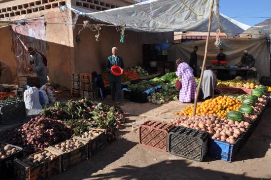 Le souk du mercredi à Talat n'Yakoub