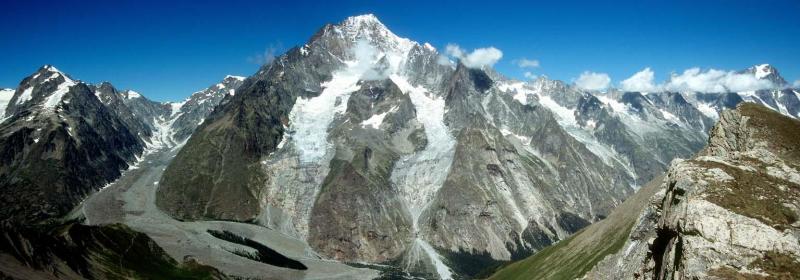 Panorama sur le val Veny depuis le col de Youla