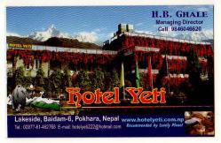 Yeti hotel pokhara